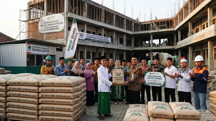 Program Wakaf Semen untuk Pesantren